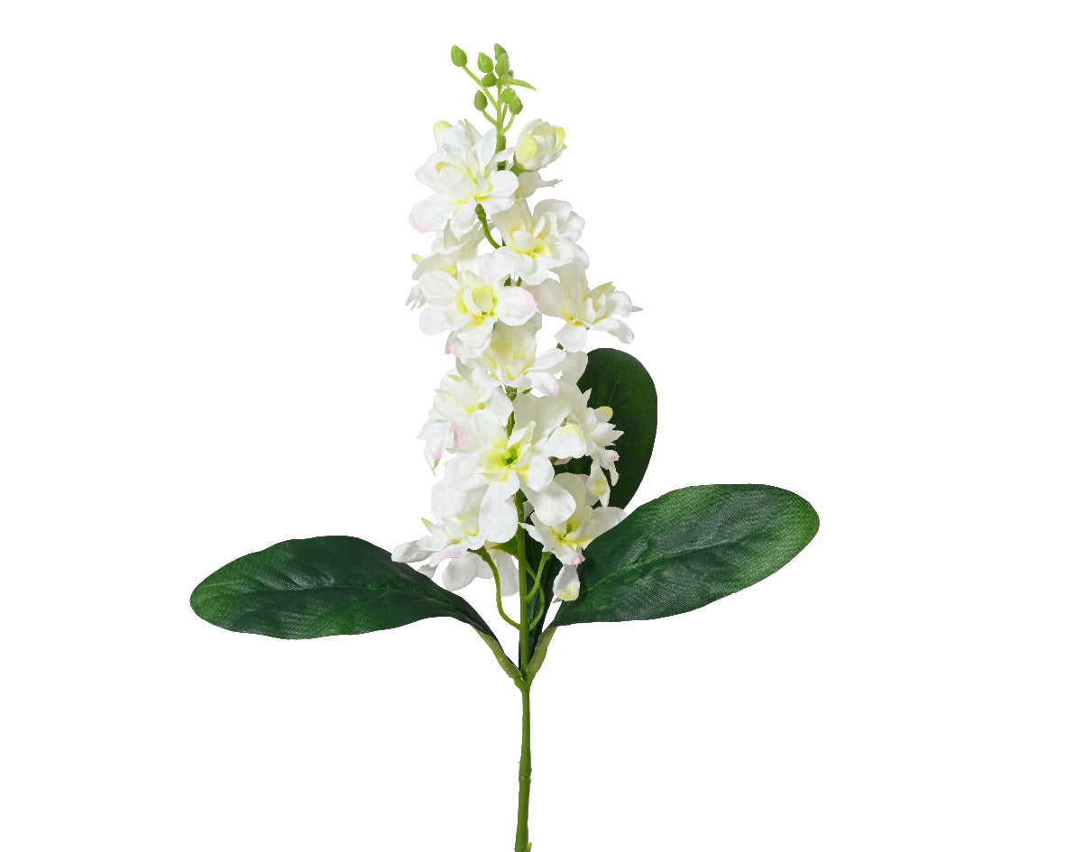 Giacinto Bianco su Ramo H.60 Kaemingk - Eleganza Fresca per Ogni Ambiente Giacinto Bianco su Ramo H.60 Kaemingk - Eleganza Fresca per Ogni Ambiente